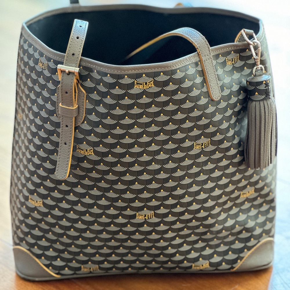 Taupe Faure Le Page Daily Battle Tote with Tassel